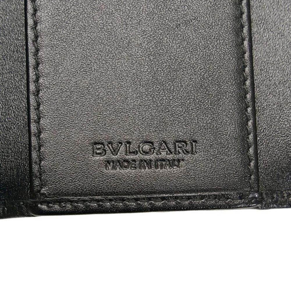 Bulgari Black Canvas Wallet (Pre-Owned) - Picture 7 of 9